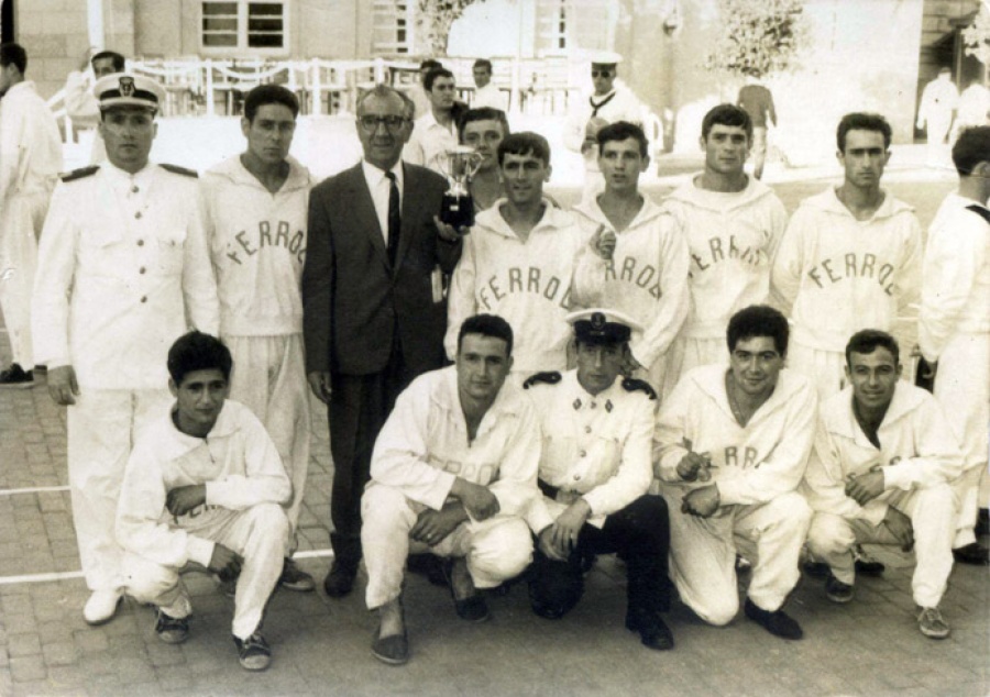 1967 - Boxeadores, en la Marina