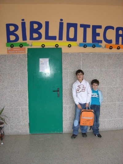 Antonio e o seu irmán Ramón